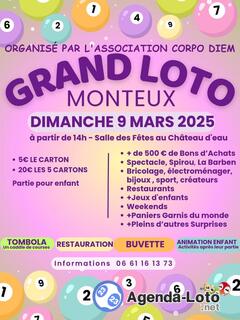 Photo du loto Grand Loto de l'association Corpo Diem