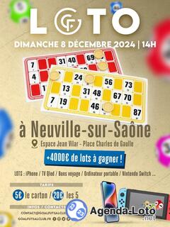 Photo du loto Grand loto de l'association GOAL FC