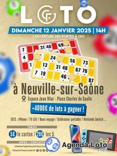 Photo du loto GRAND LOTO de l'association GOAL FC