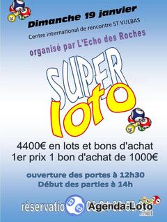 Photo du loto grand loto de L'Echo de Roches