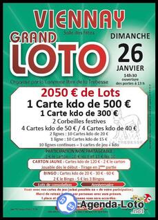 Photo du loto Grand loto de La Commune Libre de la Trébesse