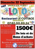 Photo Grand loto de la rentrée à Saint-Victoret