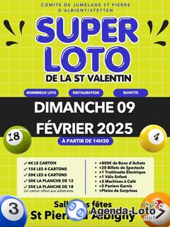 Photo du loto GRAND LOTO de la Saint Valentin