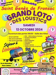 Photo du loto Le grand loto des Loustics