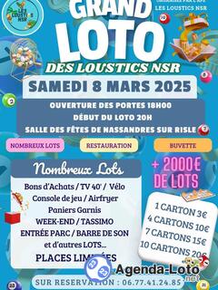 Photo du loto Grand loto des loustics nsr