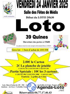 Photo du loto Grand loto medis animation