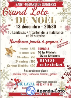 Photo du loto Grand loto de Noël de l association Loic Laval