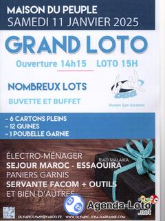 Photo du loto grand loto olympic gym gardanne