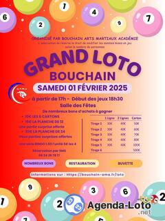 Photo du loto GRAND LOTO organisé par l'Association BAMA