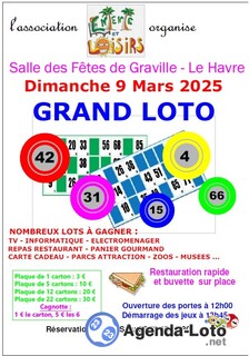 Photo du loto Grand Loto organisé par l'association Entente et Loisirs