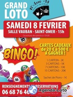 Photo du loto Grand Loto organisé par l'association Pl'Asso As