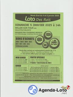 Photo du loto Grand loto des rois