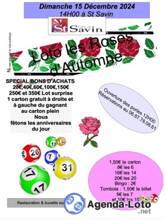 Photo du loto grand loto des Roses d'automne