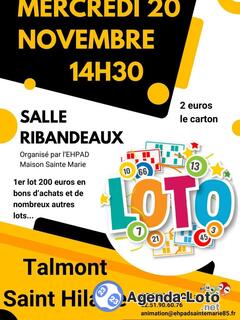 Photo du loto Grand Loto de Sainte Marie