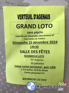 Photo du loto Grand loto sans pioche de Noël