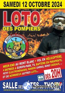 Photo du loto Grand Loto des Sapeurs-Pompiers de Thoiry