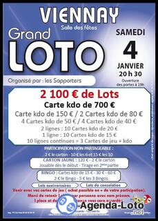 Photo du loto Grand Loto des SAPPORTERS