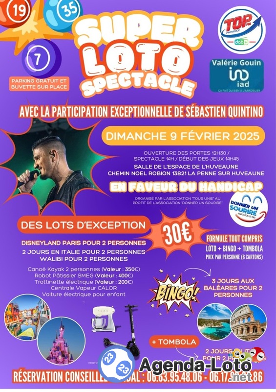 Grand loto spectacle des associations