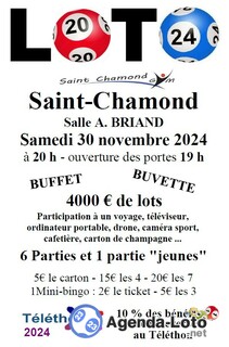 Photo du loto Grand Loto de St Chamond Gym