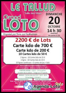 Photo du loto Grand Loto Vivre Aux Feuillantines