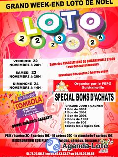 Photo du loto Grand week-end loto de Noël