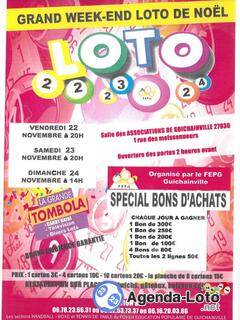 Photo du loto Grand week-end loto de Noël