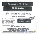 Photo Gros loto du comité des fêtes de st Sigismond à Mauges-sur-Loire