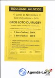 Photo GROS LOTO du Rugby à Boulogne-sur-Gesse