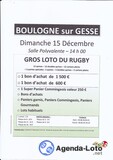 Photo GROS LOTO du Rugby à Boulogne-sur-Gesse