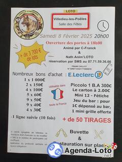 Photo du loto Hyper loto organise par le cercle cynophile