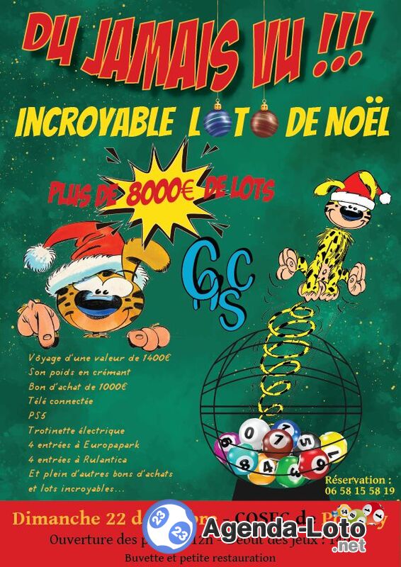 Incroyable loto de Noel