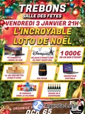 Photo l incroyable loto de noel à Trébons