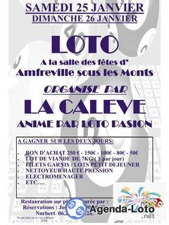 Photo du loto La caleve animer par loto passion