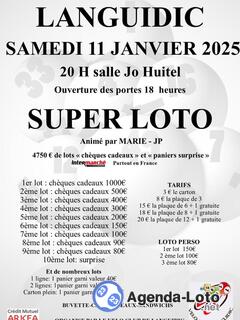 Photo du loto LANGUIDIC Super loto