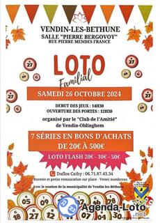 Photo du loto Le. Club de l'amitié