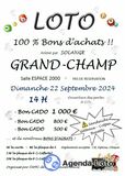 Photo Loto 100 pourcent bons d'achats à Grand-Champ