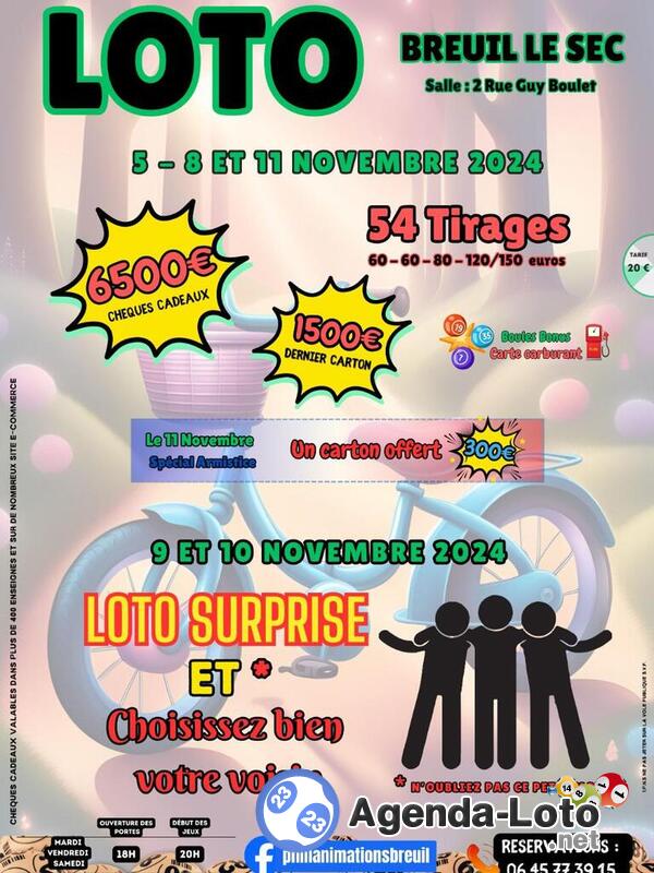 Loto 11 novembre