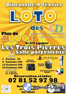 Photo du loto LOTO des 3D