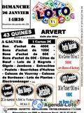 Photo Loto 43 quines dont 3 au jetable à Arvert