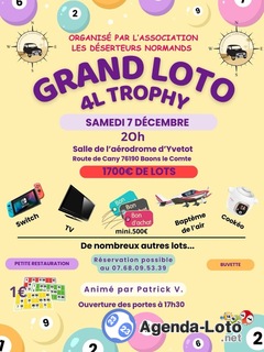 Photo du loto Loto 4L Trophy