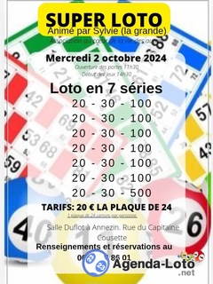 Photo du loto Loto en 7 séries