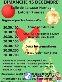 Photo du loto Loto en 7 séries animé par Mathieu