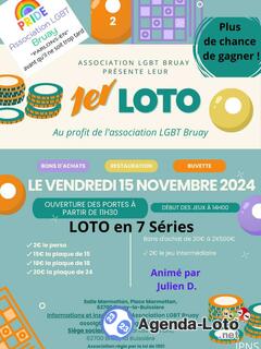 Photo du loto LOTO 7 séries au profit de l'Association LGBT Bruay