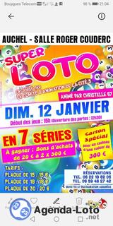 Photo du loto Loto en 7 séries organisé par le club de la Cité 3