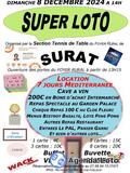 LOTO Le 8 décembre à 14H à SURAT