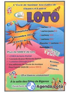 Photo du loto loto