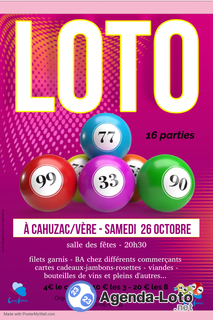 Photo du loto loto