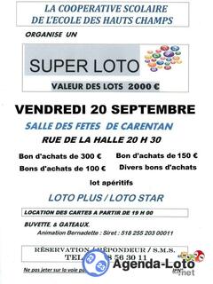 Photo du loto loto