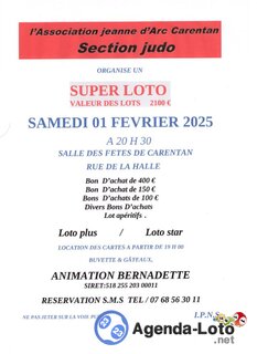 Photo du loto loto