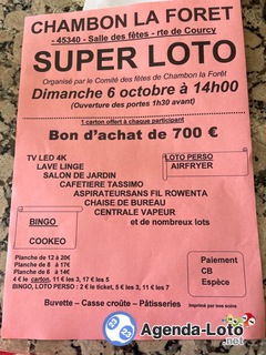 Photo du loto Loto